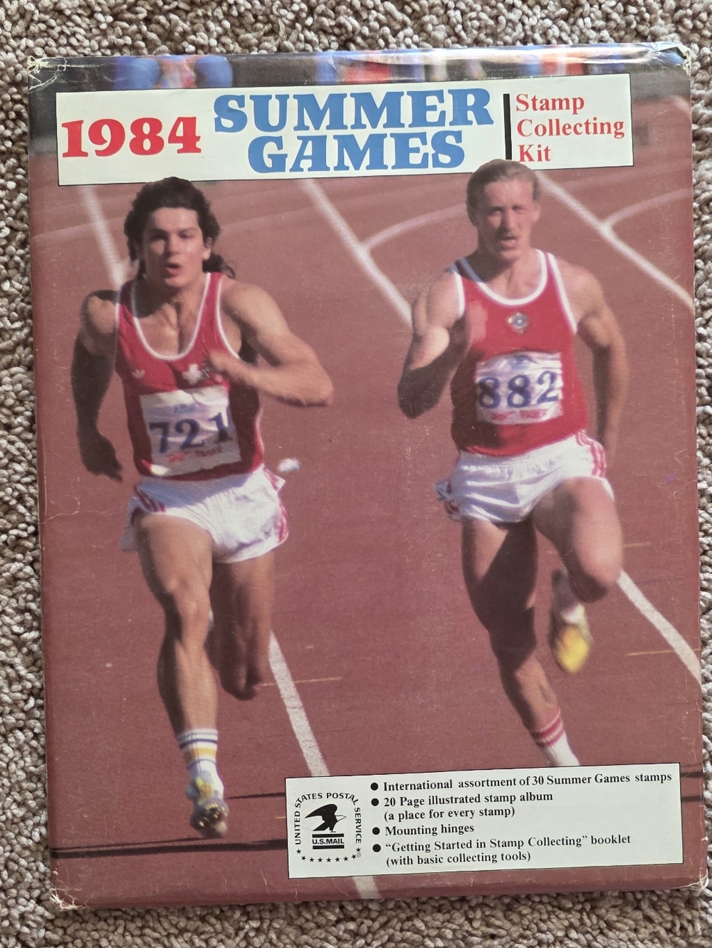 1984 Summer Games Stamp Collecting Kit